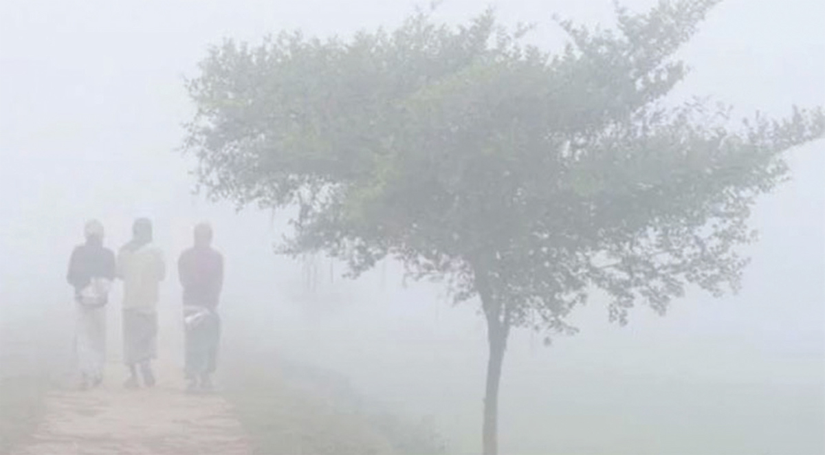 কুয়াশার সঙ্গে হাড় কাঁপানো শীতে দুর্ভোগ বেড়েছে ছিন্নমূল মানুষের