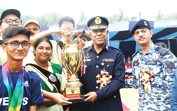 বিএএফ শাহীন ইংলিশ মিডিয়াম কলেজের (সেম্সি) বার্ষিক ক্রীড়া প্রতিযোগিতা অনুষ্ঠিত