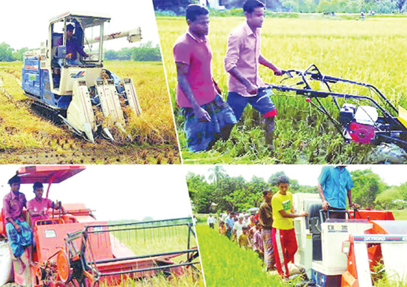 খাদ্য নিরাপত্তায় কৃষি খাতে যান্ত্রিকীকরণ