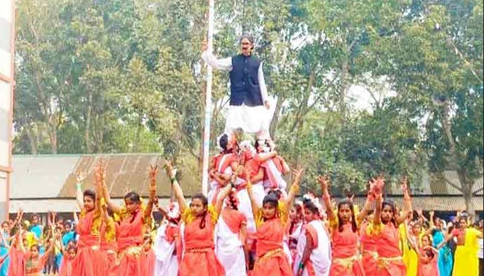 নান্দাইলে উৎসবমুখর পরিবেশে বার্ষিক ক্রীড়া প্রতিযোগিতা অনুষ্ঠিত