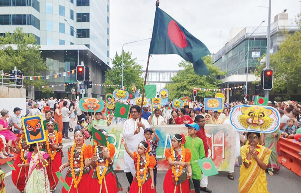 ক্যানবেরায় ন্যাশনাল মাল্টিকালচারাল ফেস্টিভ্যালে বাংলাদেশের ঐতিহ্য, সংস্কৃতি ও উন্নয়ন কর্মকাণ্ড প্রদর্শন