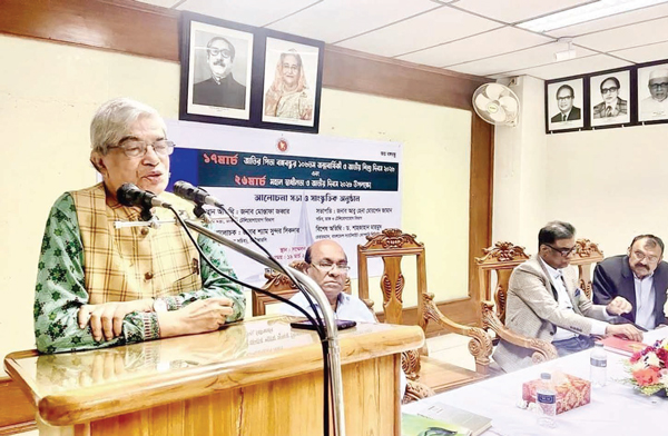 বঙ্গবন্ধু বাঙালি জাতির সামনে যাওয়ার সোপান রচনা করেন : মোস্তাফা জব্বার