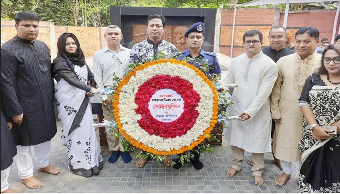 টাঙ্গাইলে যথাযোগ্য মর্যাদায় গণহত্যা দিবস পালিত