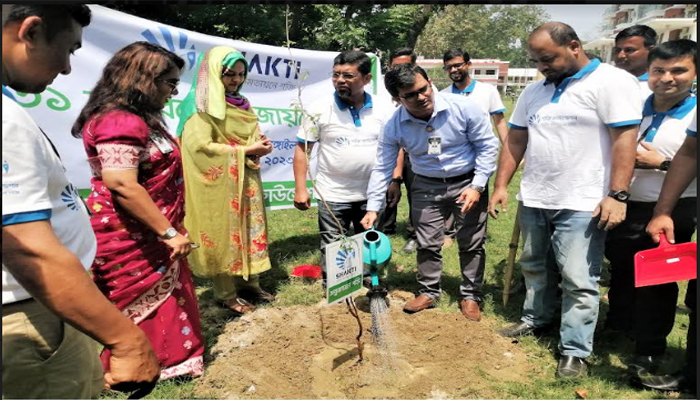 টাঙ্গাইলে শক্তি ফাউন্ডেশনের বৃক্ষরোপণ