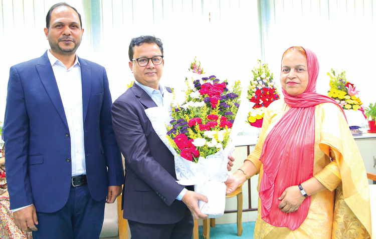 ডেপুটি গভর্নর নুরুন নাহারকে এসবিএসি ব্যাংকের অভিনন্দন