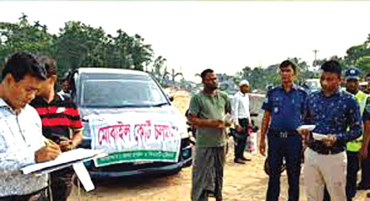 ঈদযাত্রায় দুর্ঘটনা রোধে সচেতনতায় সিলেট বিআরটিএ