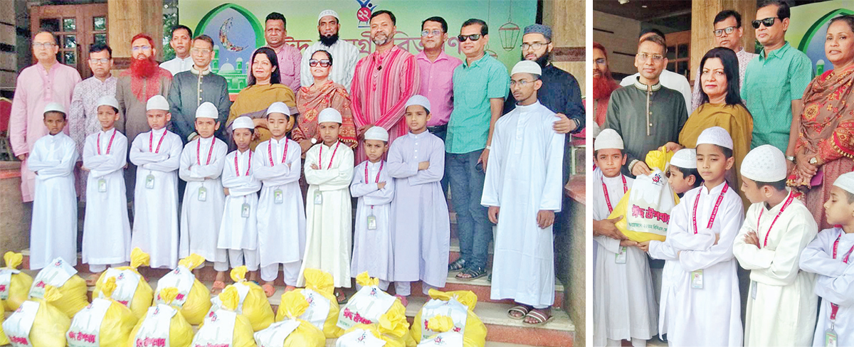 ২২তম বিসিএস ফোরামের ঈদ উপহারে শতাধিক পরিবারে হাসি