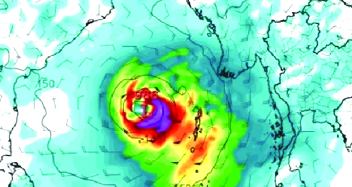 প্রবল ঘূর্ণিঝড়ে রূপ নিতে পারে মোচা