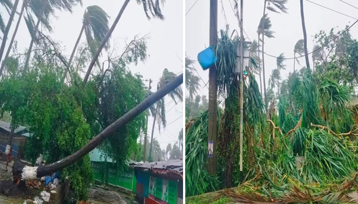 ‘মোখা’য় লণ্ডভণ্ড সেন্টমার্টিন