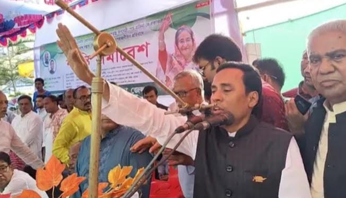 উন্নয়নকে বাধাগ্রস্ত করতেই শেখ হাসিনার বিরুদ্ধে ষড়যন্ত্র চলছে: সুজিত রায় নন্দী 