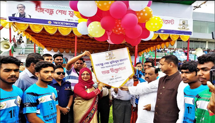 নেত্রকোণায় বঙ্গবন্ধু শেখ মুজিব আন্তঃকলেজ ফুটবল টুর্ণামেন্ট শুরু