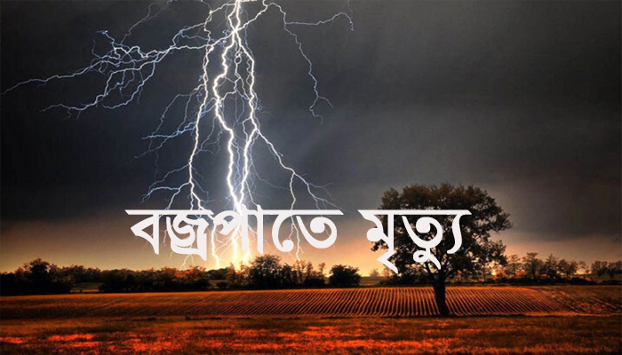 সুনামগঞ্জে বজ্রপাতে ৩ জনের মৃত্যু