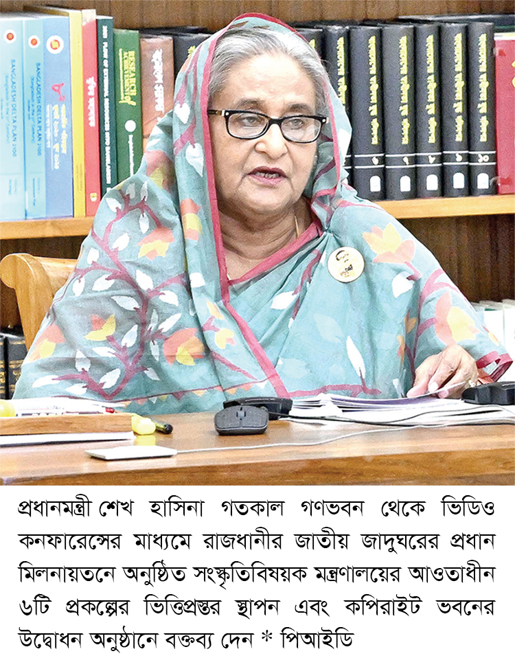 বিশ্বে বাংলাদেশের সংস্কৃতি প্রতিষ্ঠিত করতে পদক্ষেপ নেব