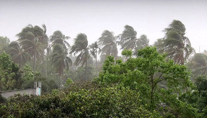 দেশের ১০ জেলায় ৬০ কিলোমিটার বেগে ঝড়ের আভাস