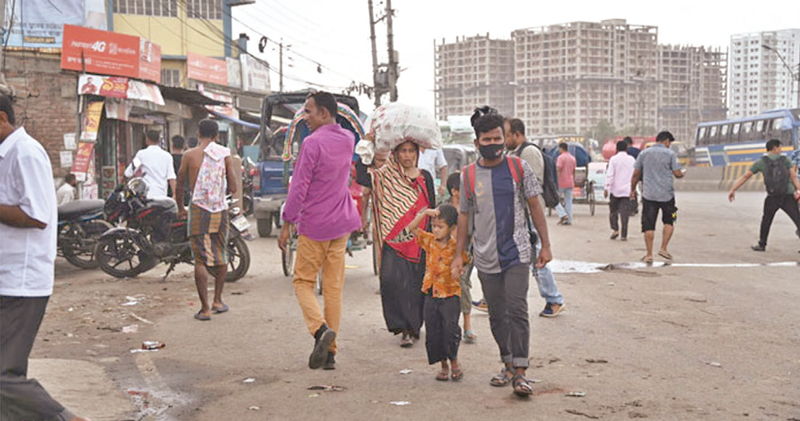 চরম ভোগান্তি মানুষের