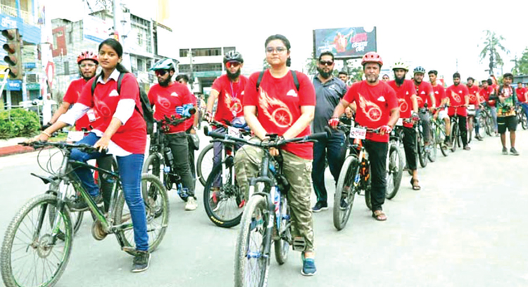 খুলনায় মাদকবিরোধী সাইকেল র‌্যালি