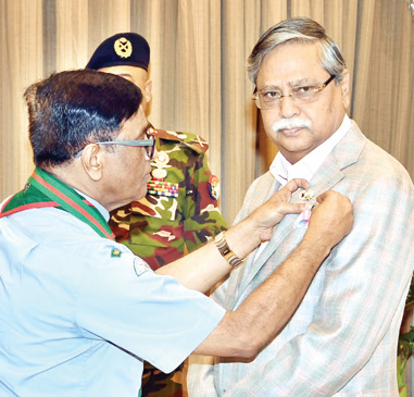 প্রধান স্কাউট হিসেবে রাষ্ট্রপতির শপথগ্রহণ