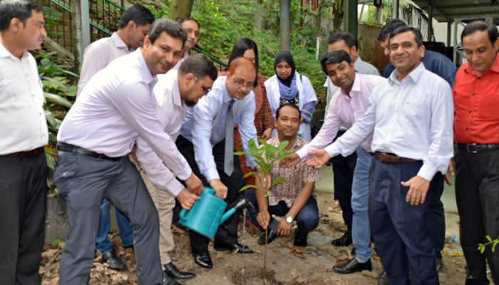 চট্টগ্রাম জেলা সিভিল সার্জন কার্যালয়ে বৃক্ষরোপণ কর্মসূচির উদ্বোধন