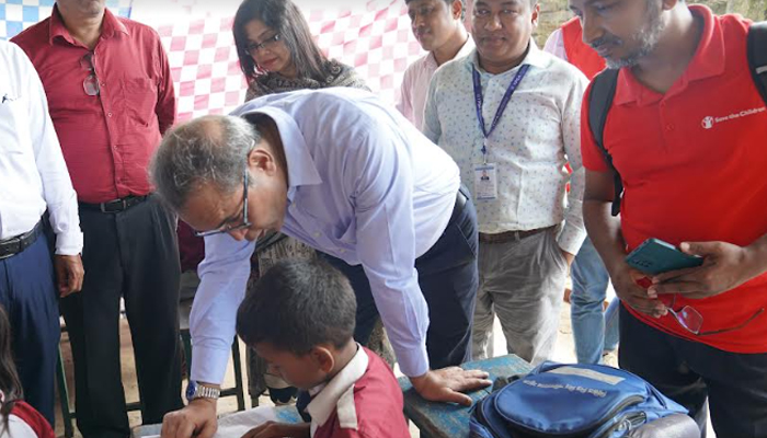 প্রাথমিক শিক্ষা অধিদপ্তরের মহাপরিচালকের কক্সবাজারে শিক্ষা কার্যক্রম পরিদর্শন