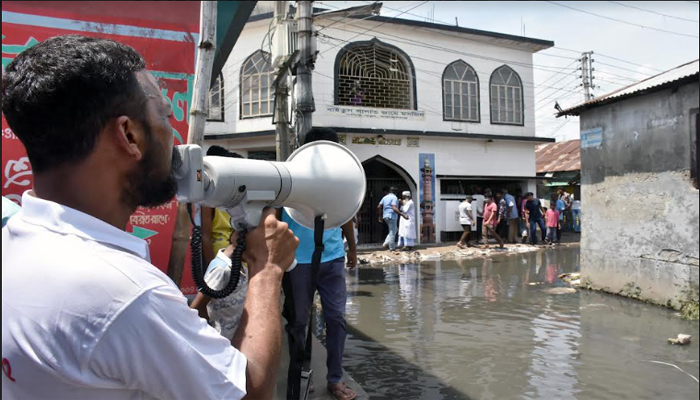 বন্যায় ডুবে যাওয়া মসজিদে নামাজ আদায়ের বিধান