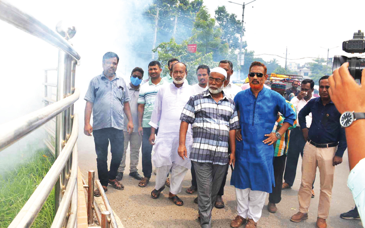 রসিকে ডেঙ্গুর প্রাদুর্ভাব নিয়ন্ত্রণ ও মশক নিধনে ‘ক্রাশ প্রোগ্রাম’