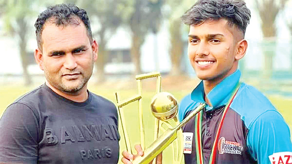 ছেলেকে সাকিবের মতো না হওয়ার পরামর্শ সালাউদ্দিনের