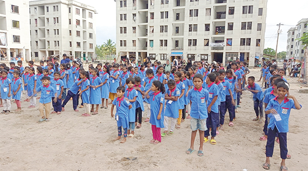 শিক্ষাবঞ্চিত শিশুদের স্বপ্ন দেখাচ্ছে শিখন কেন্দ্র