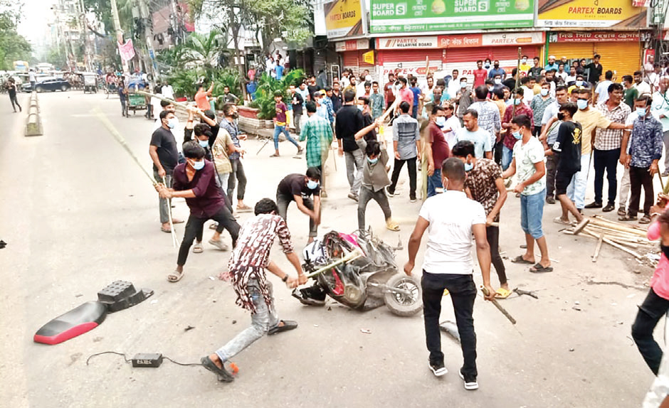 না.গঞ্জে বিএনপির সমাবেশে পদবঞ্চিতদের হামলা