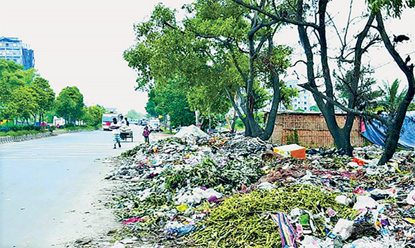 যত্রতত্র ময়লা ফেলা বন্ধ করুন