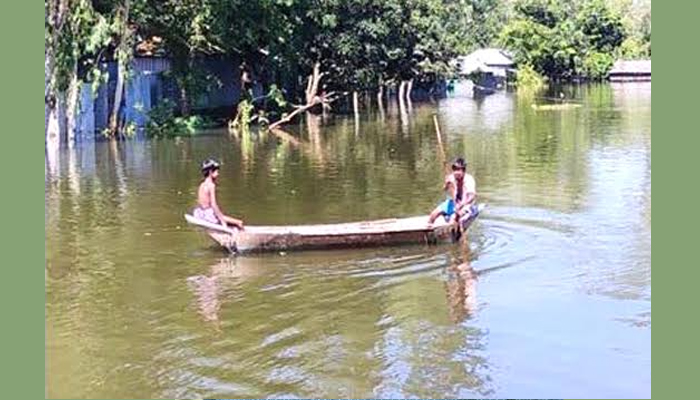 সিরাজগঞ্জে যমুনা নদীর পানি বৃদ্ধি অব্যাহত বন্যার আশংকা