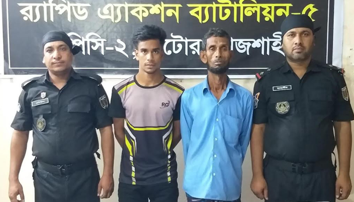 নাটোরে গৃহবধূ হত্যা মামলায় দুই আসামি গ্রেফতার