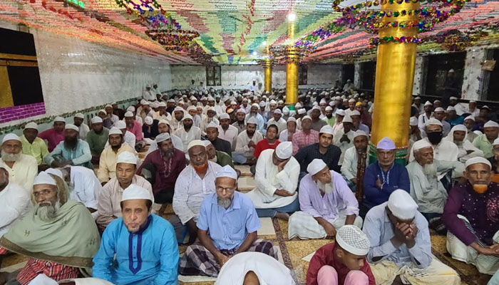 নলতা কেন্দ্রীয় আহ্ছানিয়া মিশন পবিত্র ফতেহা ইয়াজ দহম্ উপলক্ষ্যে মিলাদ মাহফিল অনুষ্ঠিত