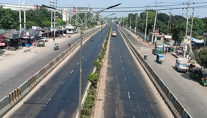 বিএনপি'র হরতালে সাভারে যানবাহন চলাচল সীমিত