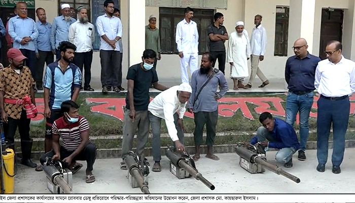 টাঙ্গাইলে ডেঙ্গু প্রতিরোধ ও পরিষ্কার পরিচ্ছন্নতা সপ্তাহ’র উদ্বোধন