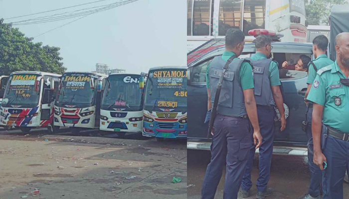 তৃতীয় দফার অবরোধে ঢাকার রাস্তায় যান চলাচল কম