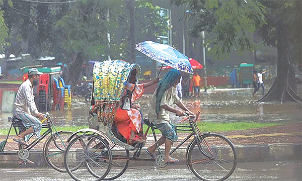 চার বিভাগে হালকা বৃষ্টির আভাস