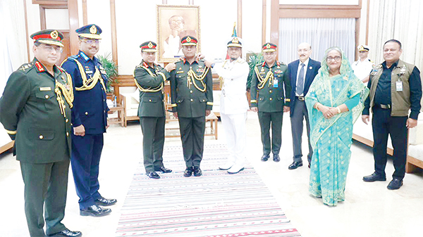 সশস্ত্র বাহিনী বিভাগের প্রিন্সিপাল স্টাফ অফিসার হিসেবে লেফটেন্যান্ট জেনারেল মিজানুর রহমান শামীমের দায়িত্বভার গ্রহণ