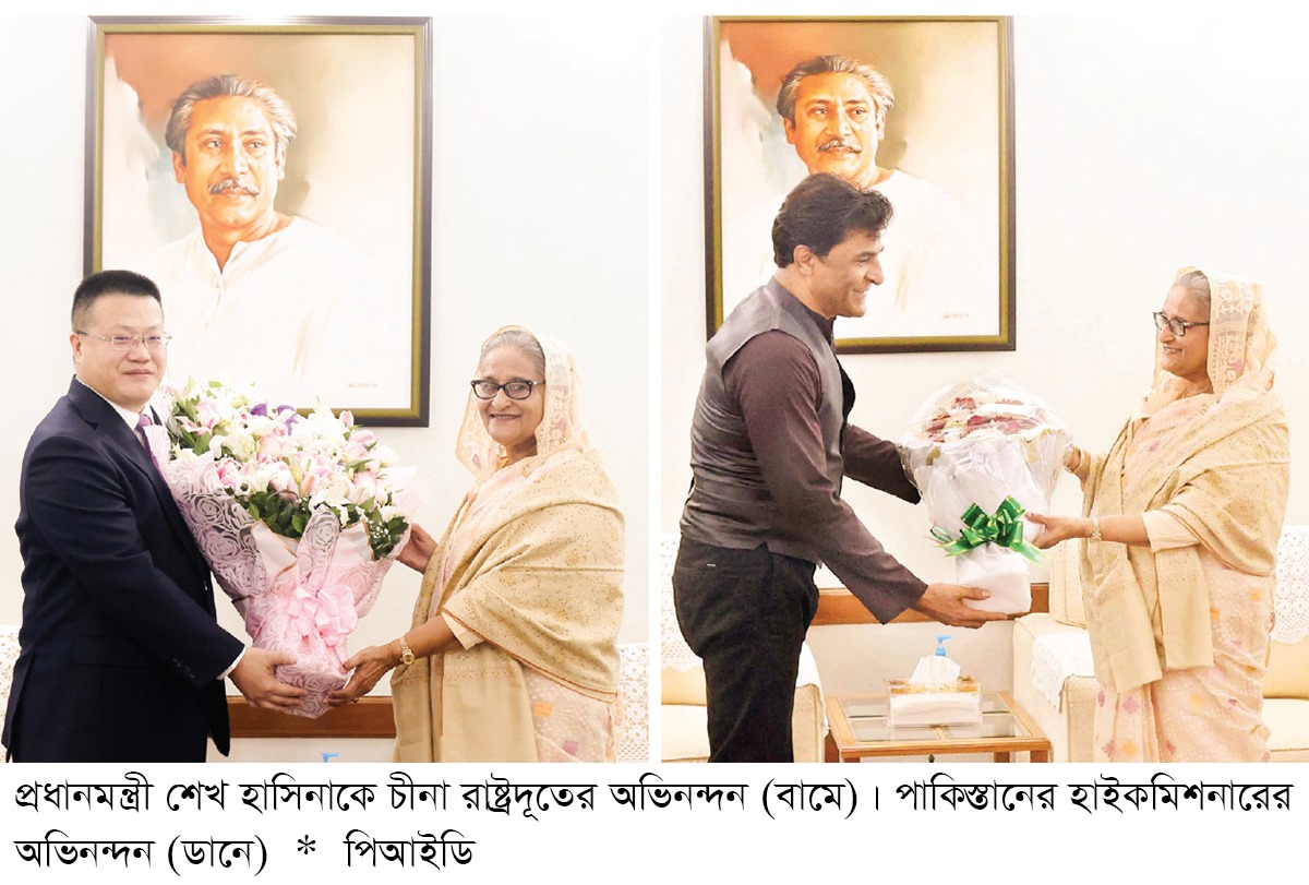 শেখ হাসিনাকে ভারত রাশিয়া  চীনসহ বিভিন্ন দেশের অভিনন্দন