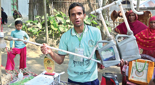 ৪০ যন্ত্রের আবিষ্কারক মানবিকের ছাত্র শাহীন