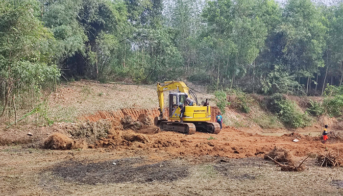 মির্জাপুরে অর্ধশতাধিক স্পটে চলছে অবাধে মাটি কাটা