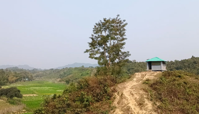 ঘুমধুম-তুমব্রু সীমান্তে গোলাগুলিতে বাংলাদেশি গুলিবিদ্ধ