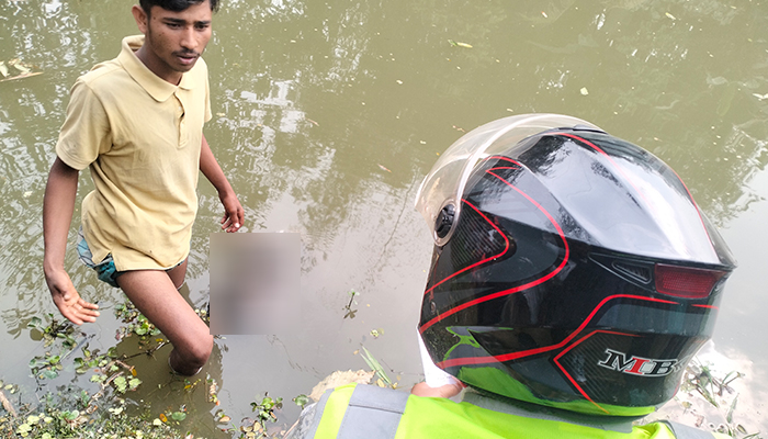 ঈশ্বরগঞ্জে পুকুর থেকে নিখোঁজ যুবকের মরদেহ উদ্ধার 