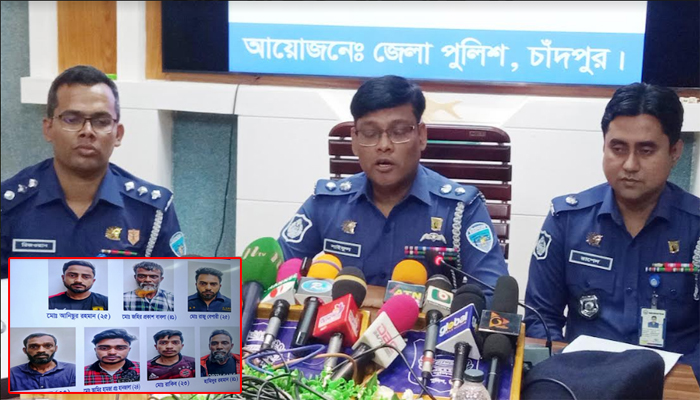 চাঁদপুরে অটোরিকশা চালক হত্যার ঘটনায় গ্রেফতার ৭