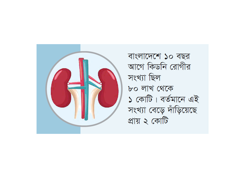 কিডনি রোগ ভবিষ্যতে মহামারির আকার ধারণ করতে পারে