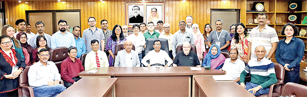 মিশিগান স্টেট ইউনিভার্সিটি প্রতিনিধি দলের বারি পরিদর্শন