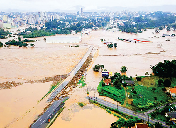 ব্রাজিলে বন্যায় মৃতের সংখ্যা বেড়ে ৭৮