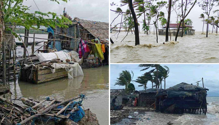 ঘূর্ণিঝড় রেমালের তাণ্ডবে প্রাণহানি বেড়ে ১৩