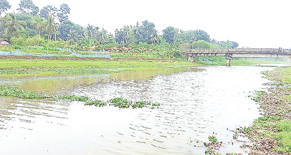 কেশবপুরে ভয়াবহ জলাবদ্ধতার আশঙ্কা