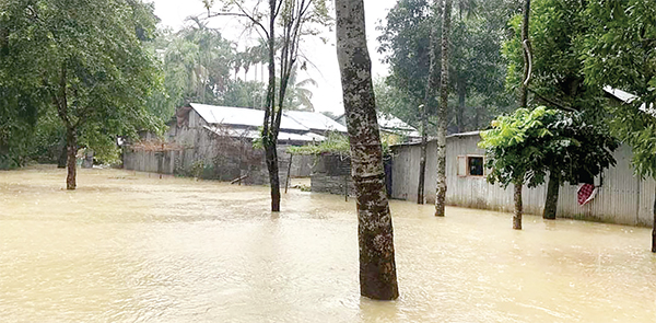 সিলেটে পানিবন্দি সাত লাখ মানুষ