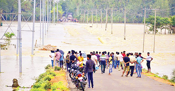 উপদ্রুত ১৯ জেলায় পানিবন্দি ৬ লক্ষাধিক মানুষ